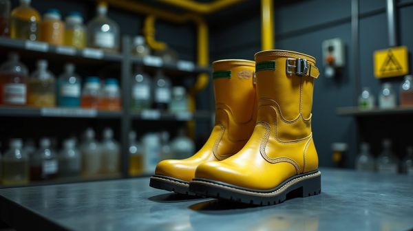 Chaussures de sécurité Cofra : protection optimale contre les risques chimiques