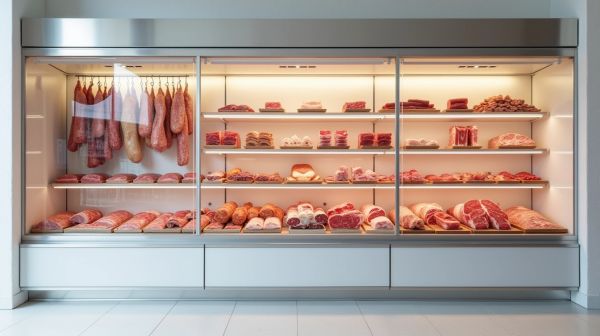 Équiper sa boucherie-charcuterie : le rôle de la vitrine réfrigérée