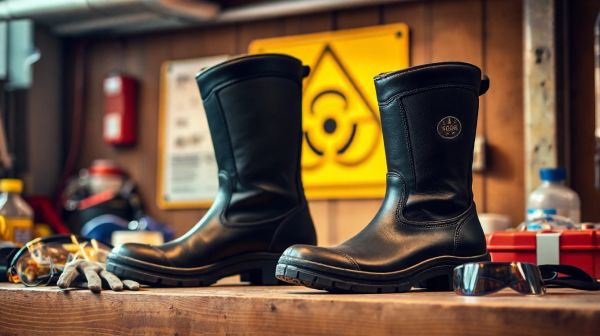 Top choix de chaussures Cofra pour risques chimiques en toute sécurité